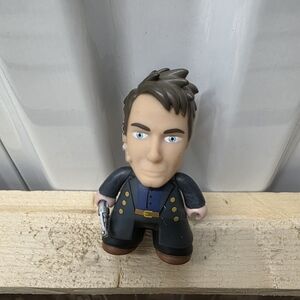 Titan Doctor Who Captain Jack Action Figure with Black Suit and Blue Shirt